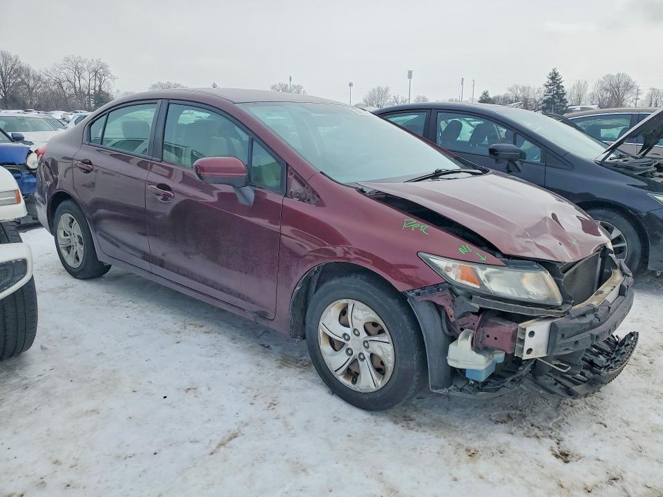 Photo 4 from auction – 2015 HONDA CIVIC with VIN 19XFB2F55FE023244