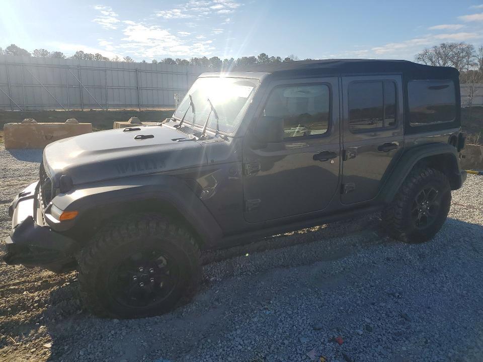 Photo 1 from auction – 2024 JEEP WRANGLER with VIN 1C4PJXDG0RW300515