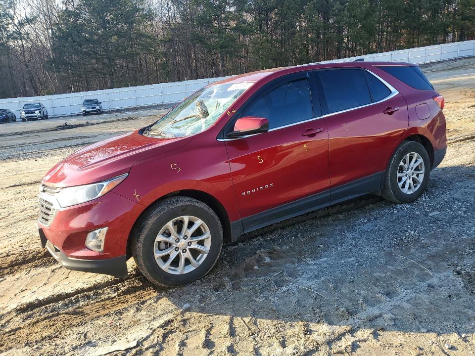 Photo 1 from auction – 2019 CHEVROLET EQUINOX LT with VIN 2GNAXKEV7K6141035