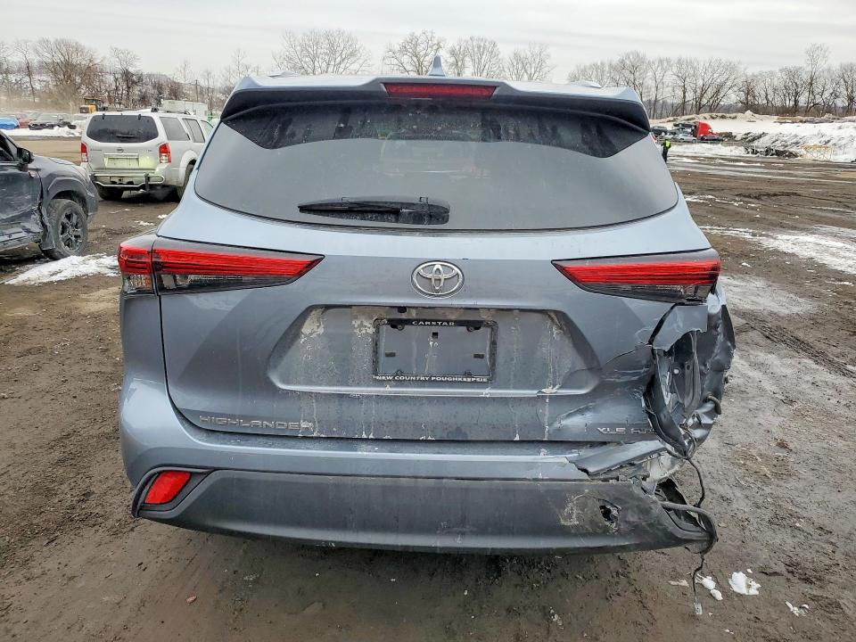 Photo 6 from auction – 2021 TOYOTA HIGHLANDER with VIN 5TDHZRBH6MS097191