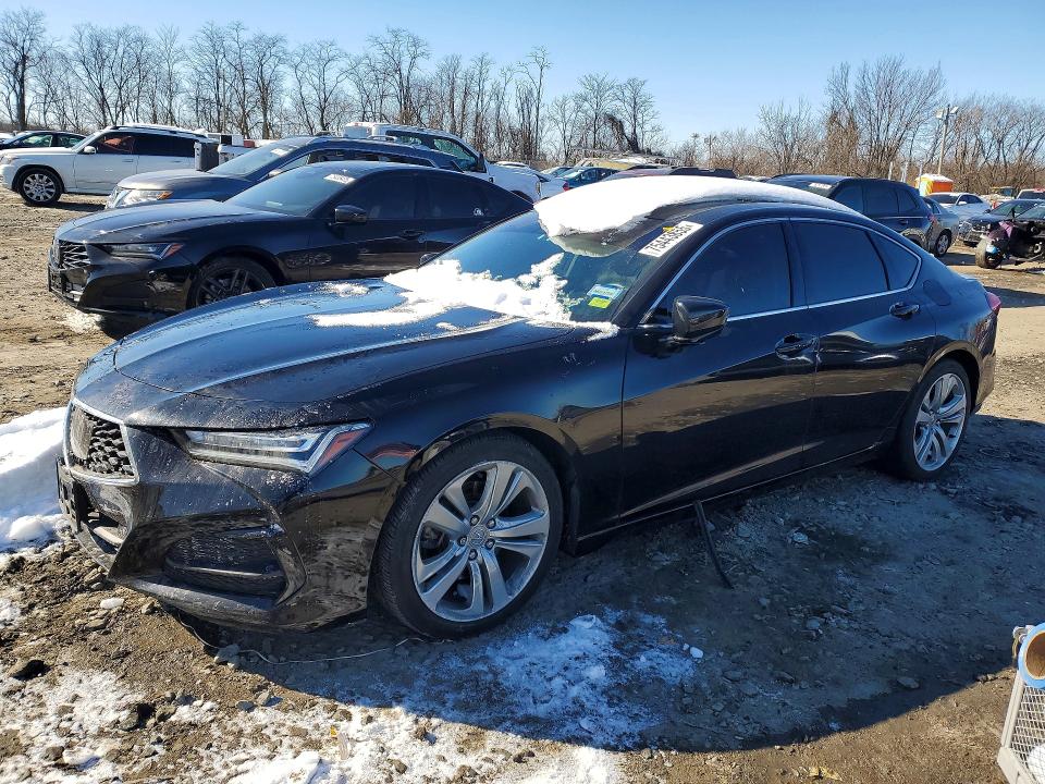 ACURA TLX TECHNO 2021 with VIN 19UUB5F4XMA011043 - Photo from auction
