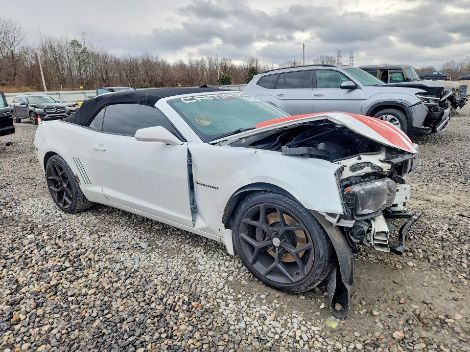 Photo 4 from auction – 2013 CHEVROLET CAMARO with VIN 2G1FT3DW5D9218487