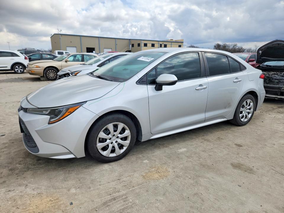 TOYOTA COROLLA 2020 with VIN 5YFEPRAE1LP036113 - Photo from auction