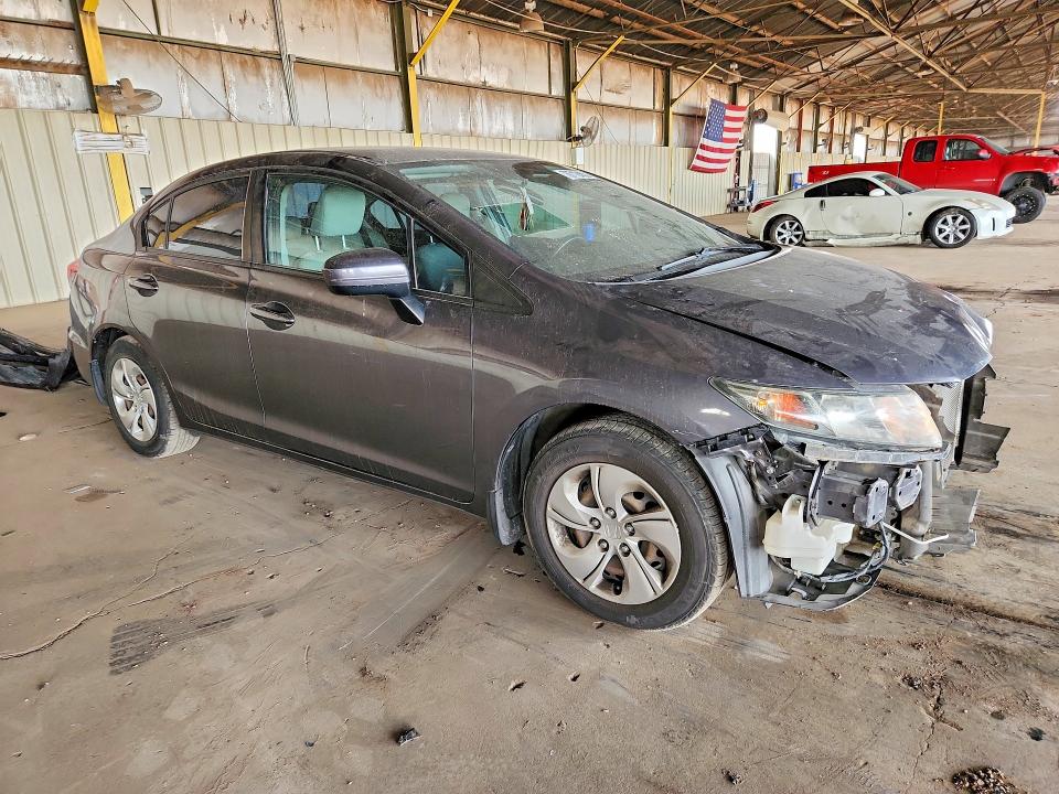 Photo 4 from auction – 2015 HONDA CIVIC with VIN 2HGFB2F57FH530748