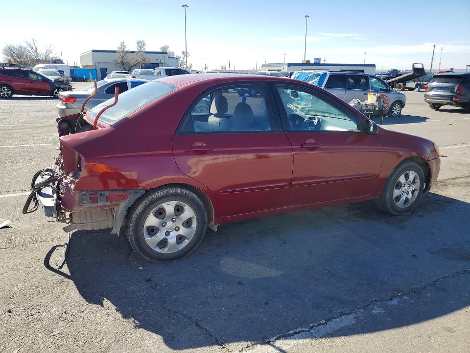 Photo 3 from auction – 2009 KIA SPECTRA with VIN KNAFE221095589934