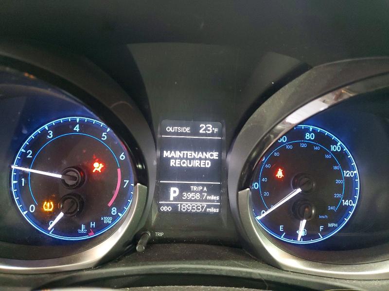 Photo 9 from auction – 2016 TOYOTA COROLLA L with VIN 2T1BURHE2GC554285