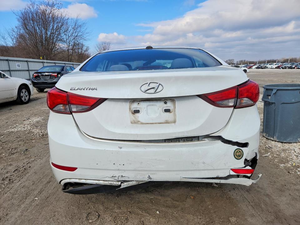 Photo 6 from auction – 2016 HYUNDAI ELANTRA with VIN 5NPDH4AEXGH700505