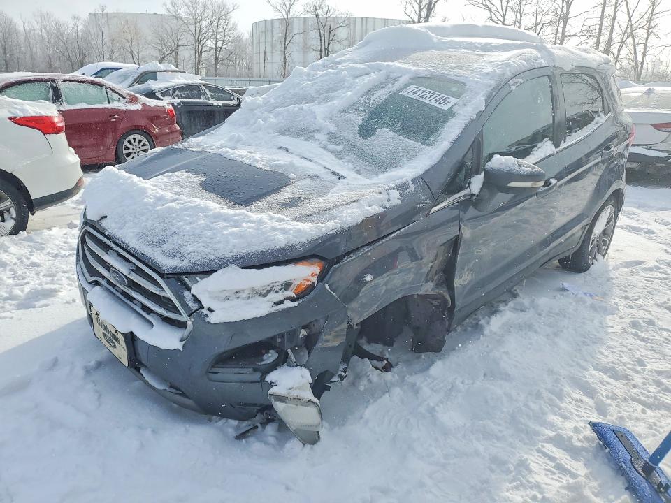 FORD ECOSPORT T 2022 with VIN MAJ6S3KL2NC459412 - Photo from auction