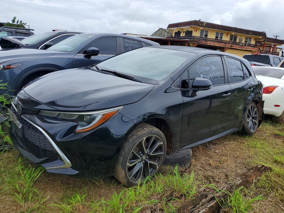 TOYOTA COROLLA 2019 with VIN JTNK4RBE1K3032883 - Photo from auction