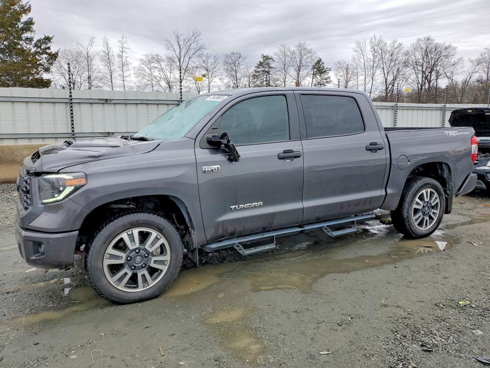 TOYOTA TUNDRA CRE 2021 with VIN 5TFEY5F18MX277617 - Photo from auction