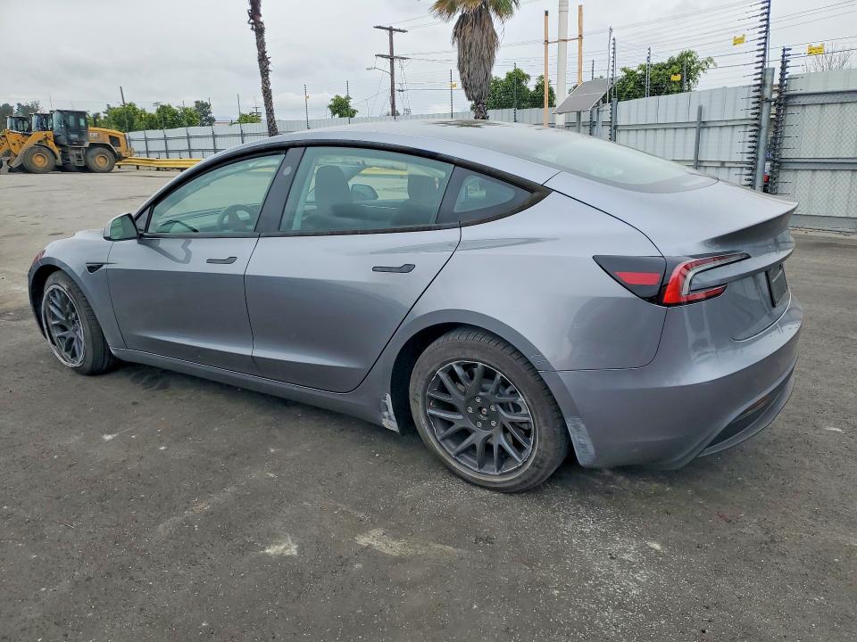 Photo 2 from auction – 2025 TESLA MODEL 3 with VIN 5YJ3E1EA0SF900049