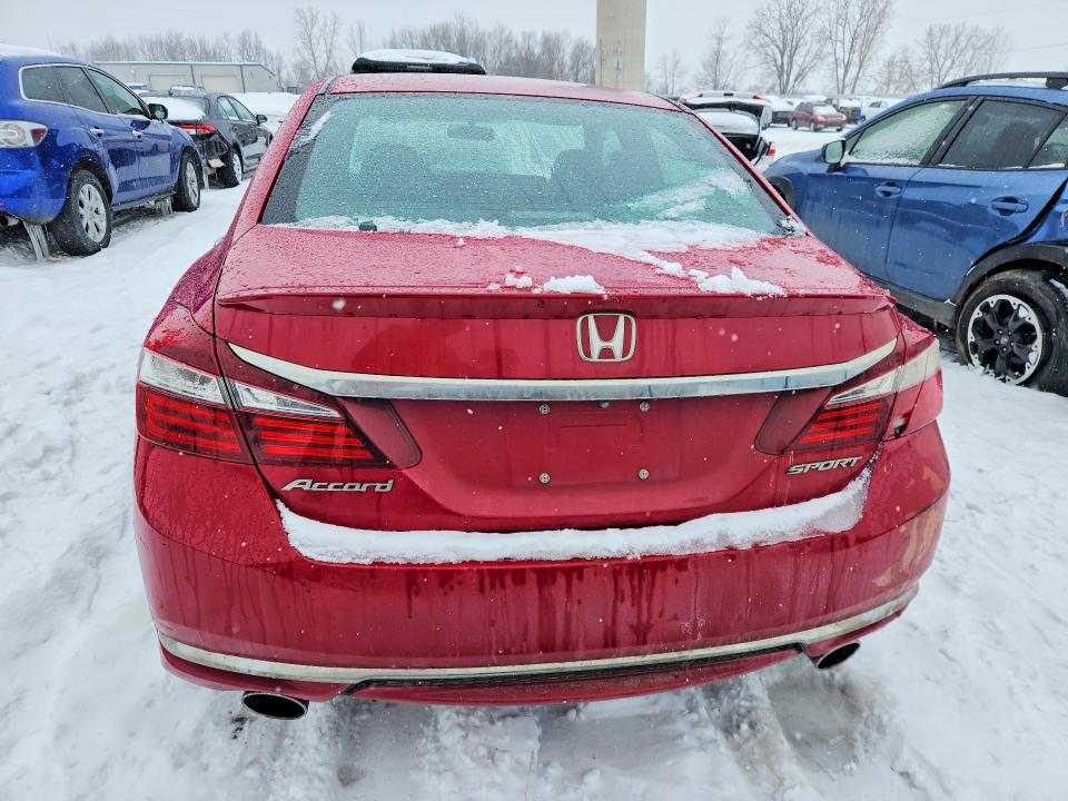 Photo 6 from auction – 2016 HONDA ACCORD SPO with VIN 1HGCR2F52GA046114