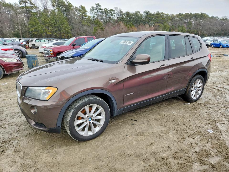 BMW X3 2014 with VIN 5UXWX9C51E0D31518 - Photo from auction