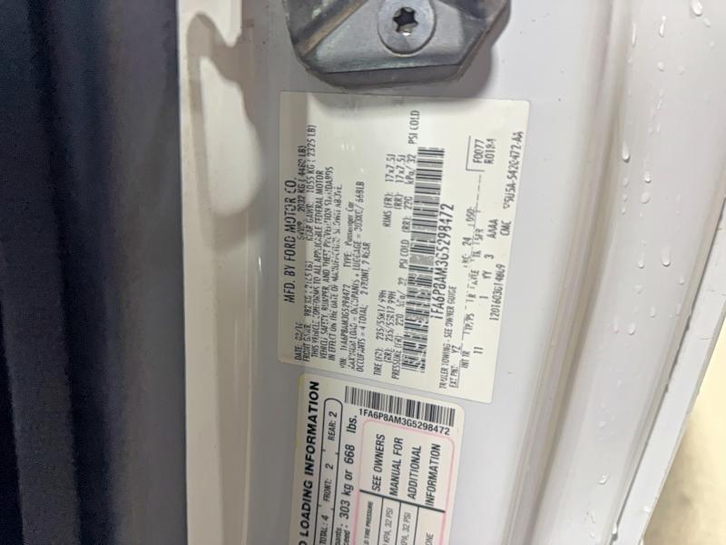 Photo 10 from auction – 2016 FORD MUSTANG with VIN 1FA6P8AM3G5298472