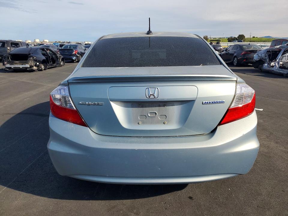 Photo 6 from auction – 2012 HONDA CIVIC with VIN JHMFB4F28CS001067