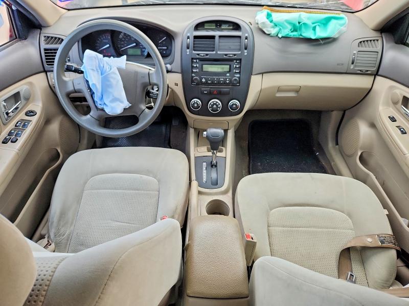 Photo 8 from auction – 2008 KIA SPECTRA EX with VIN KNAFE121785562951