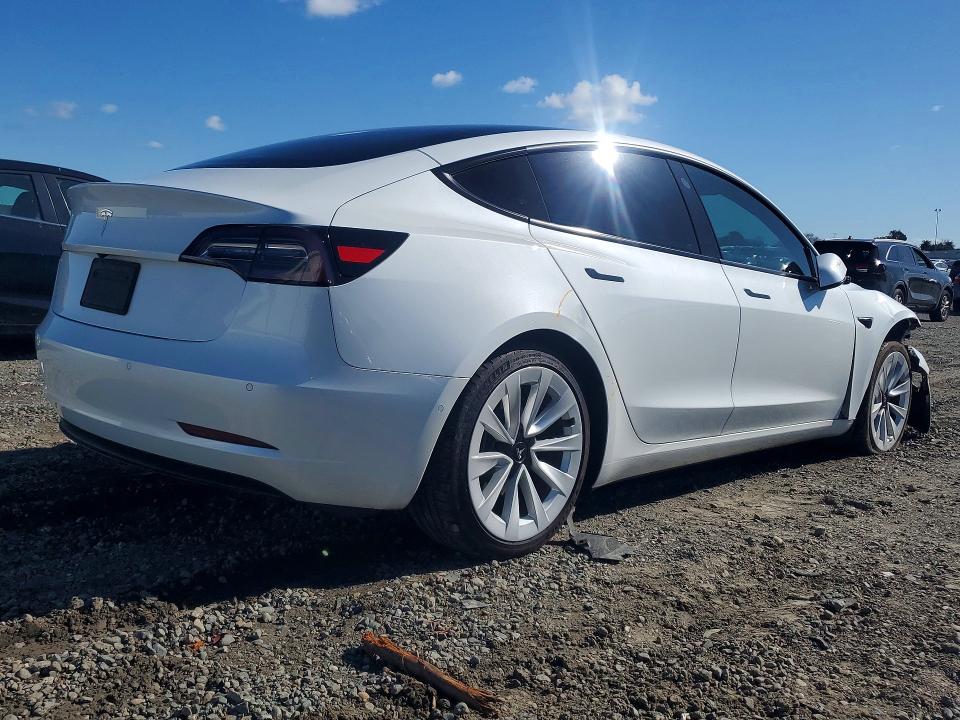 Photo 3 from auction – 2021 TESLA MODEL 3 with VIN 5YJ3E1EA3MF069049