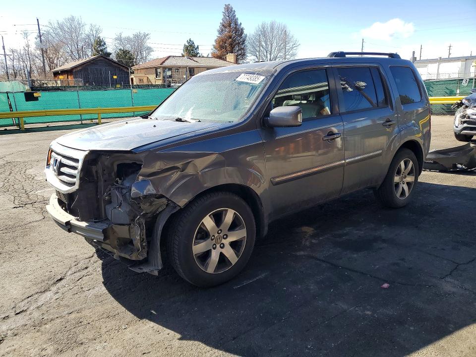 HONDA PILOT 2012 with VIN 5FNYF4H99CB021124 - Photo from auction