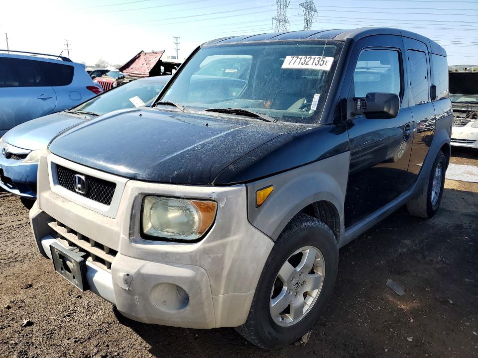 HONDA ELEMENT 2003 with VIN 5J6YH18563L004648 - Photo from auction