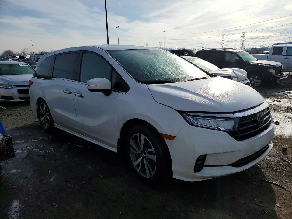 Photo 4 from auction – 2023 HONDA ODYSSEY with VIN 5FNRL6H89PB047096