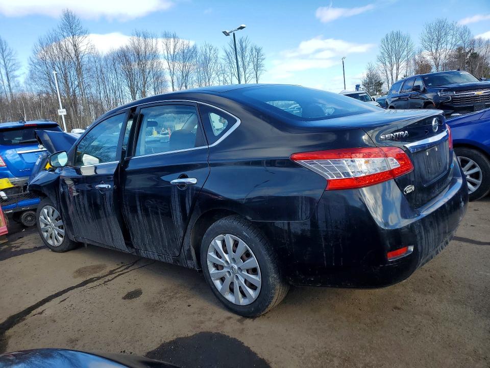 Photo 2 from auction – 2013 NISSAN SENTRA S with VIN 3N1AB7AP2DL667909