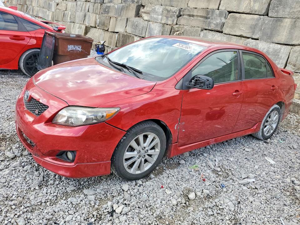 TOYOTA COROLLA BA 2009 with VIN 1NXBU40E49Z068321 - Photo from auction