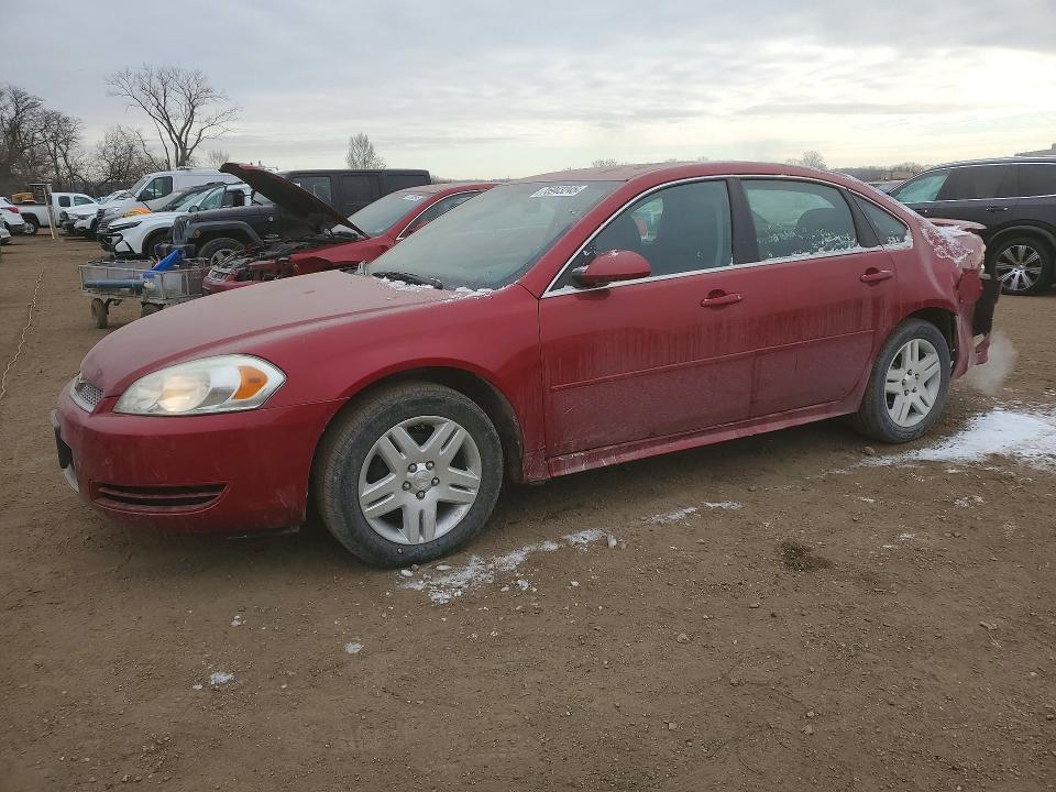 CHEVROLET IMPALA LT 2013 with VIN 2G1WG5E3XD1167636 - Photo from auction