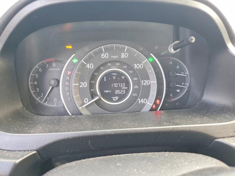 Photo 9 from auction – 2013 HONDA CR-V with VIN 5J6RM3H72DL024278