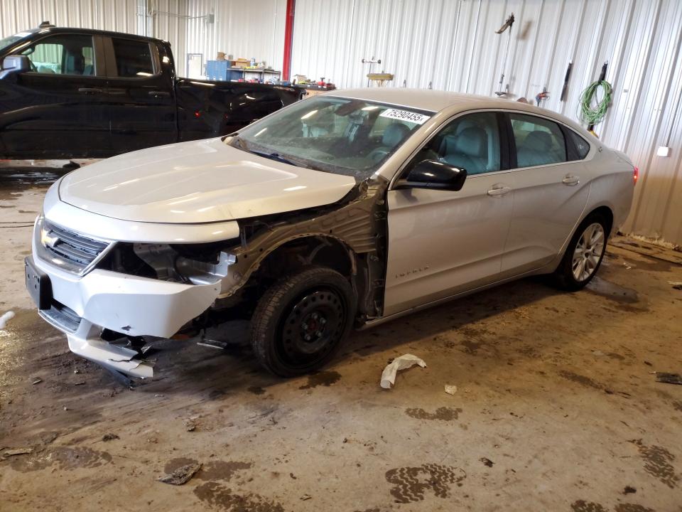 CHEVROLET IMPALA LS 2019 with VIN 1G11X5SA8KU143494 - Photo from auction