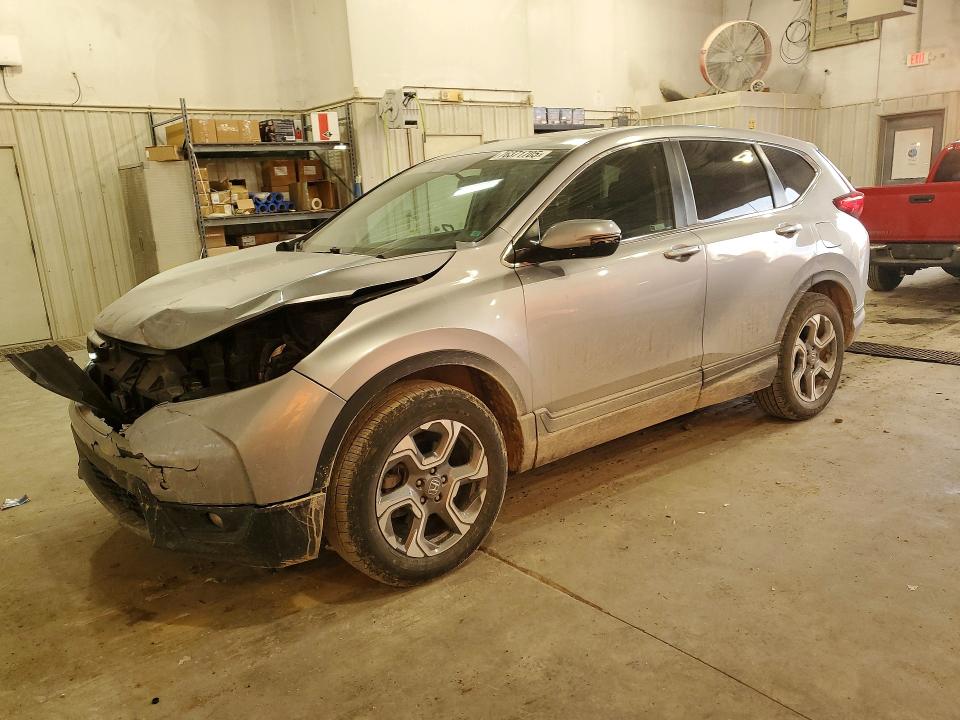 Photo 1 from auction – 2019 HONDA CR-V EX with VIN 2HKRW2H5XKH672610