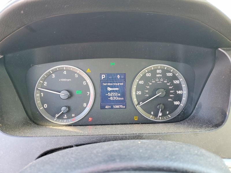 Photo 9 from auction – 2016 HYUNDAI SONATA with VIN 5NPE34AF2GH381029