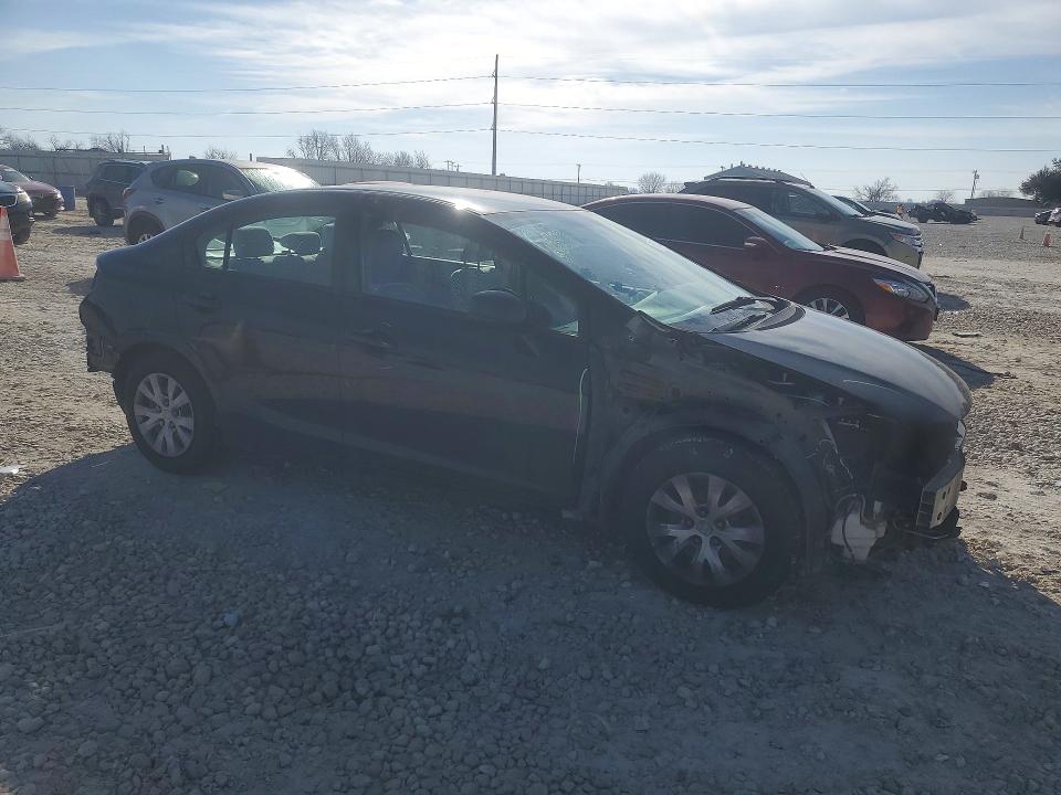 Photo 4 from auction – 2012 HONDA CIVIC with VIN 2HGFB2F51CH608940