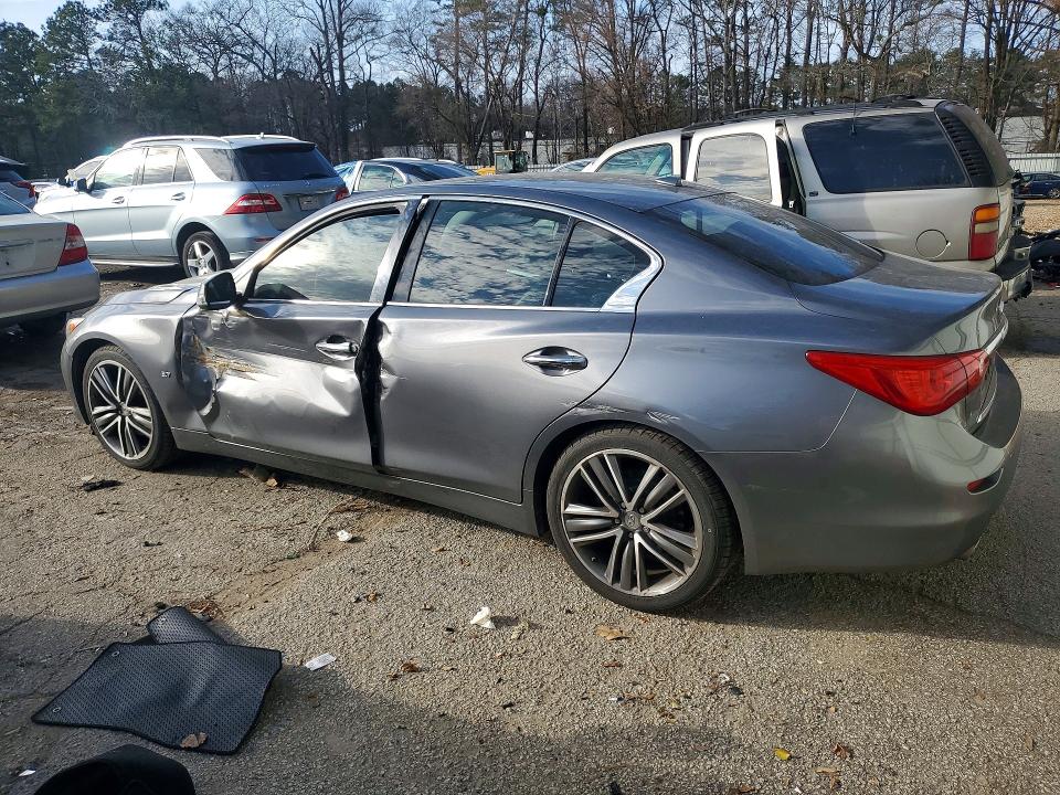 Photo 2 from auction – 2014 INFINITI Q50 with VIN JN1BV7AP9EM690154