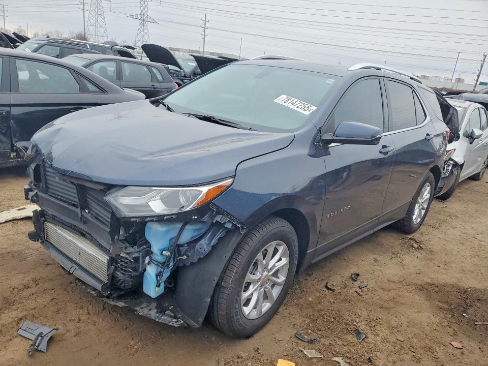 CHEVROLET EQUINOX 2018 with VIN 3GNAXJEV8JL111157 - Photo from auction