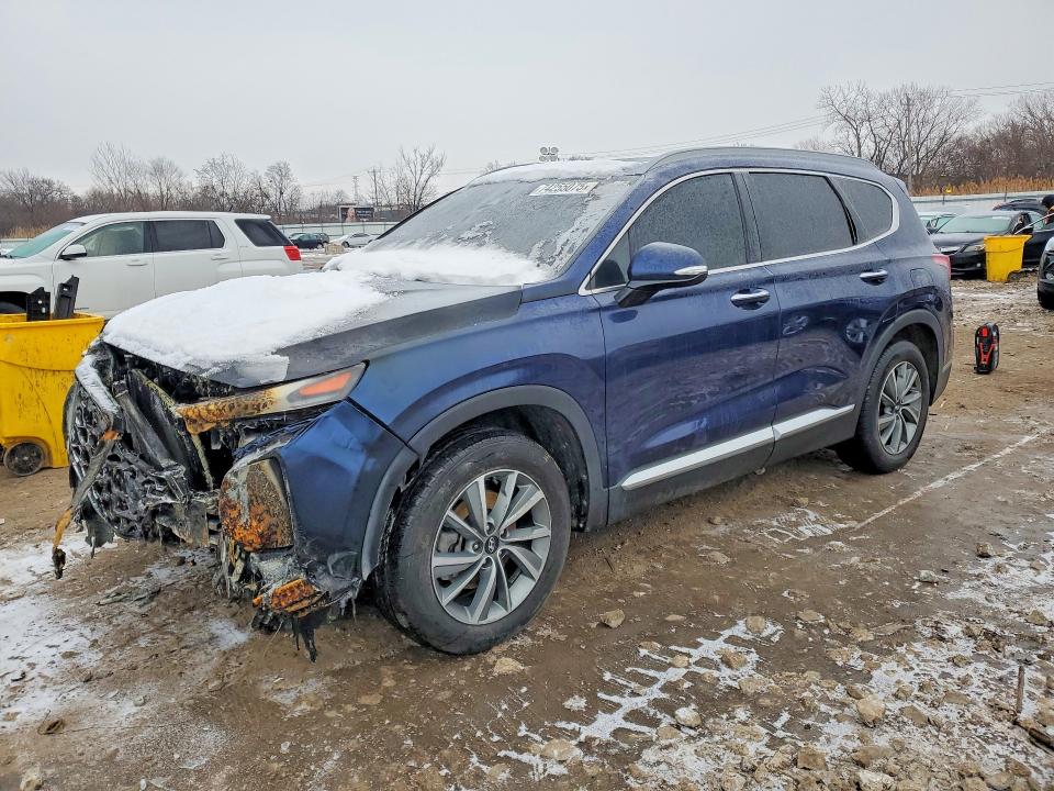 Photo 1 from auction – 2019 HYUNDAI SANTA FE with VIN 5NMS53AD0KH129064