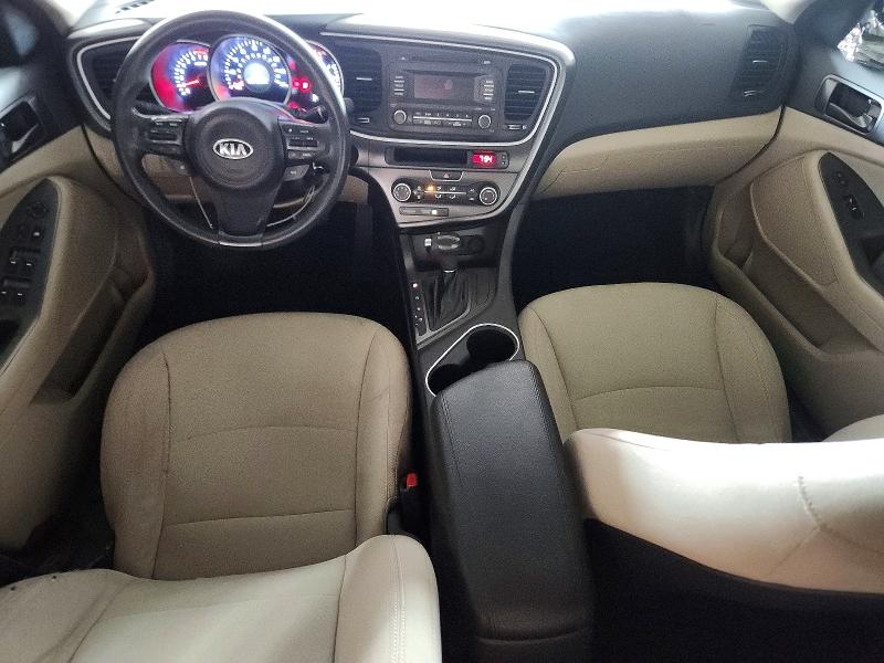 Photo 8 from auction – 2015 KIA OPTIMA with VIN KNAGM4A70F5661302