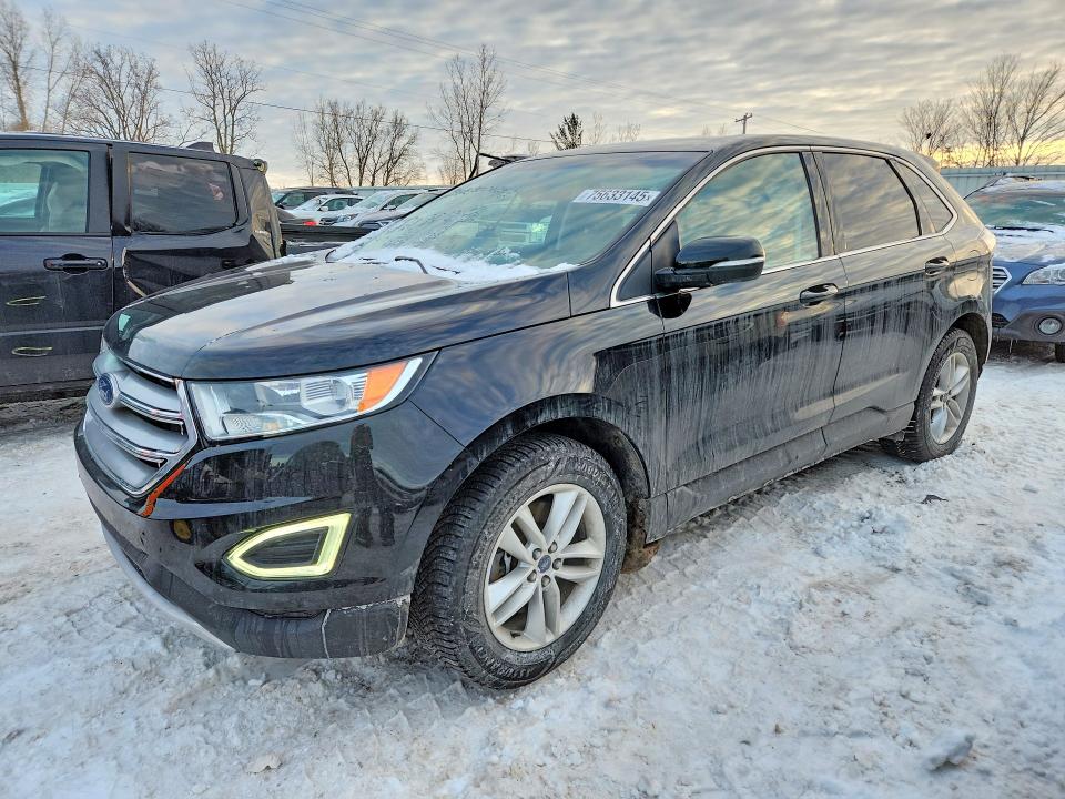 FORD EDGE SEL 2018 with VIN 2FMPK4J91JBB99147 - Photo from auction