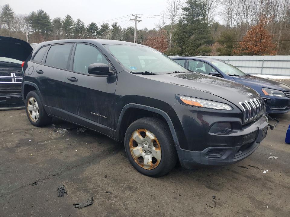Photo 4 from auction – 2014 JEEP CHEROKEE S with VIN 1C4PJLAB8EW320684