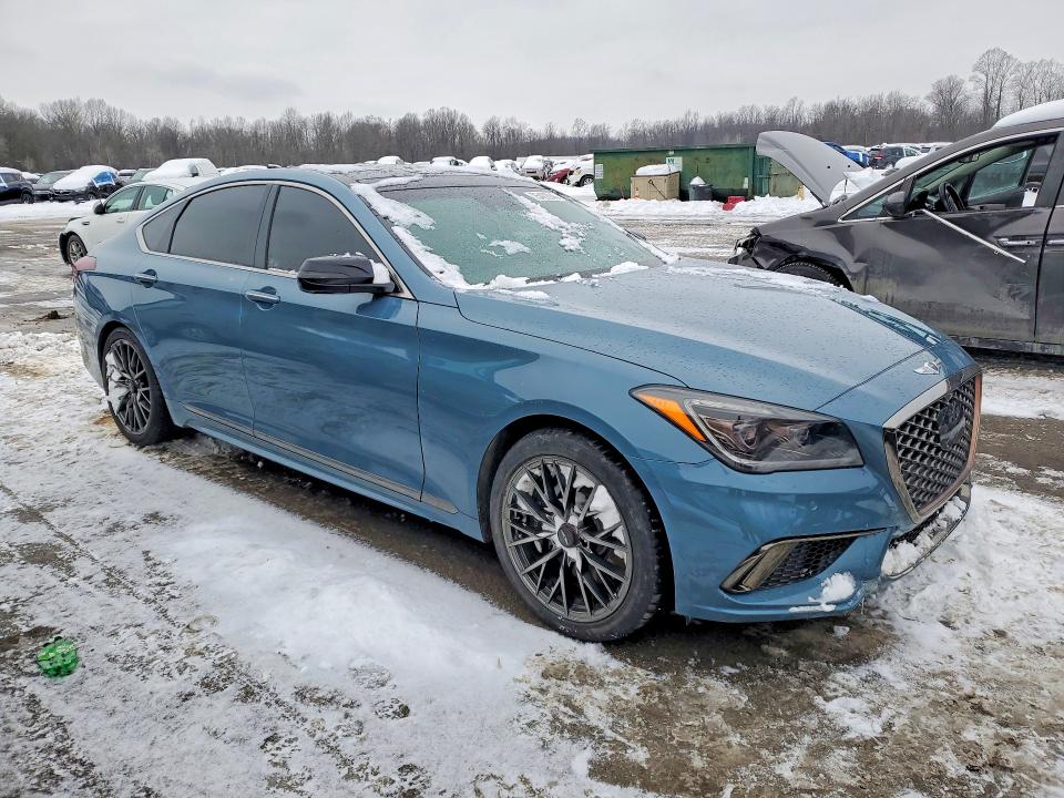 Photo 4 from auction – 2018 GENESIS G80 SPORT with VIN KMHGN4JB3JU236347