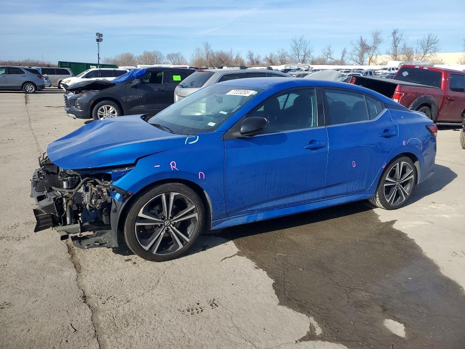 NISSAN SENTRA 2021 with VIN 3N1AB8DV0MY227352 - Photo from auction
