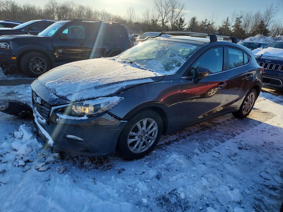 MAZDA 3 2014 with VIN JM1BM1L78E1154937 - Photo from auction
