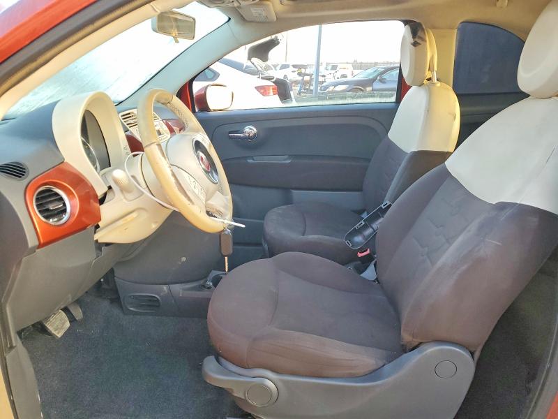 Photo 7 from auction – 2012 FIAT 500 with VIN 3C3CFFAR9CT330369