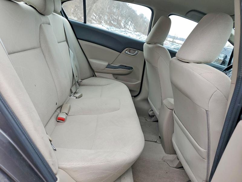 Photo 10 from auction – 2012 HONDA CIVIC LX with VIN 19XFB2F54CE361391