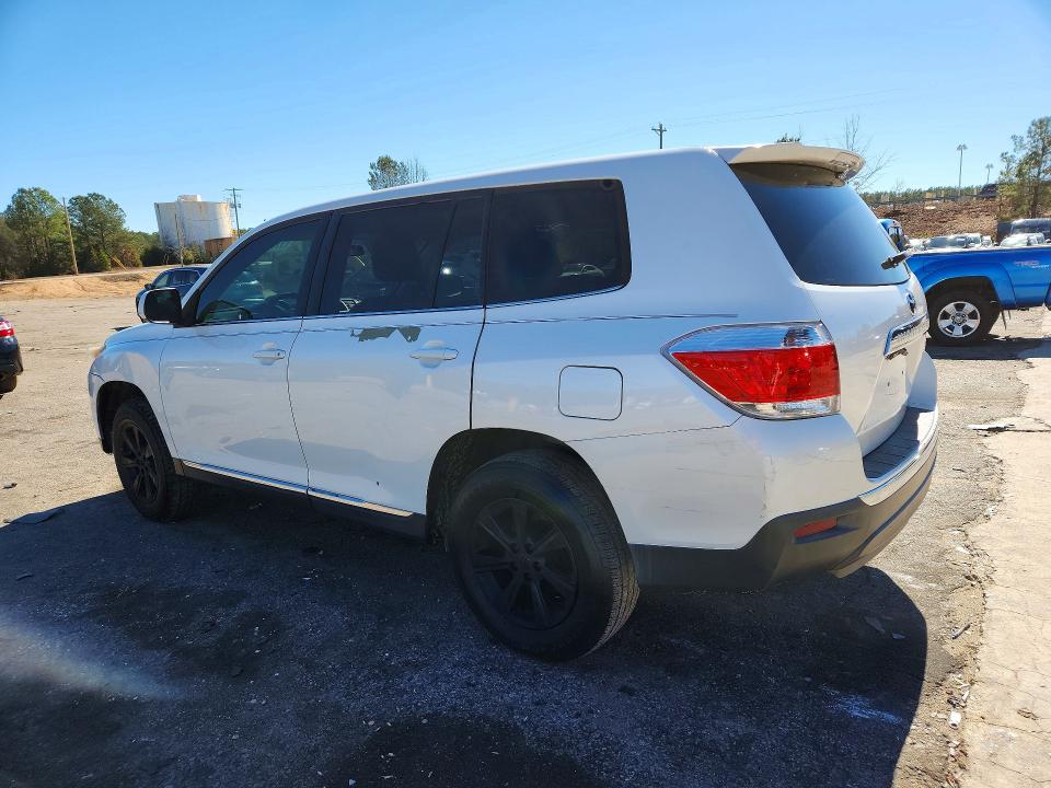 Photo 2 from auction – 2012 TOYOTA HIGHLANDER with VIN 5TDZK3EH3CS072944