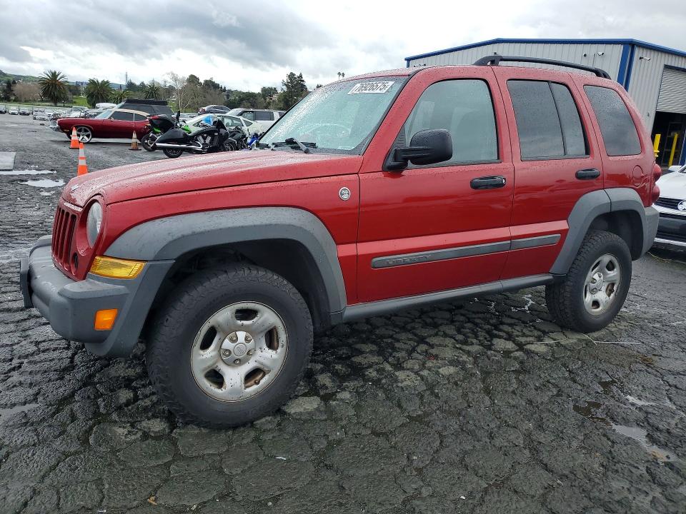 JEEP LIBERTY 2006 with VIN 1J4GL48K06W280019 - Photo from auction