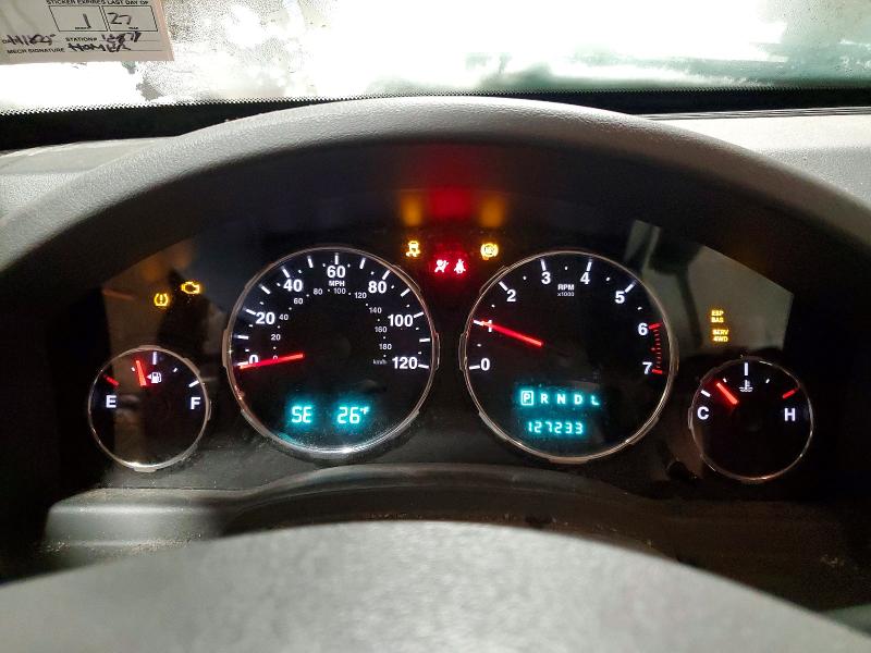 Photo 9 from auction – 2008 JEEP LIBERTY with VIN 1J8GN28K48W282100