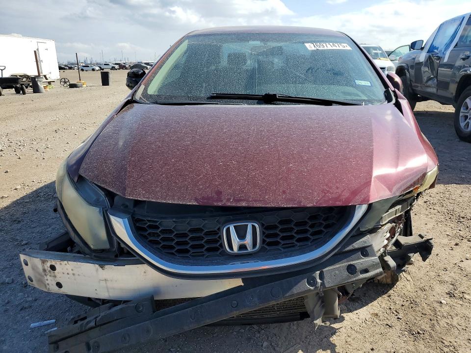 Photo 5 from auction – 2013 HONDA CIVIC with VIN 2HGFB2F5XDH553891