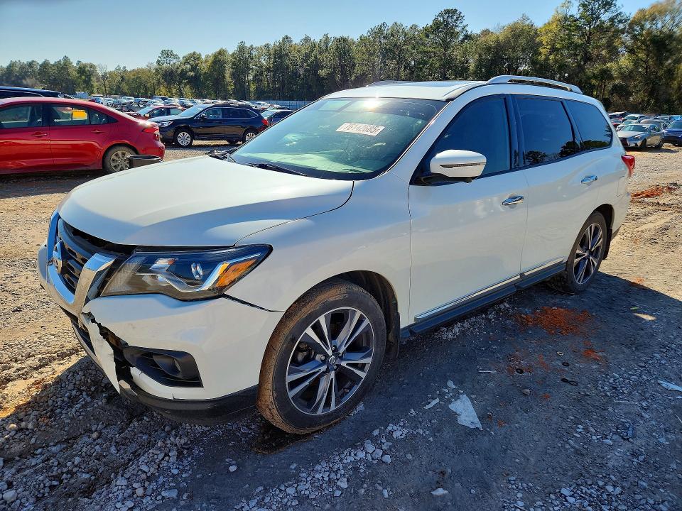 NISSAN PATHFINDER 2019 with VIN 5N1DR2MM0KC593243 - Photo from auction