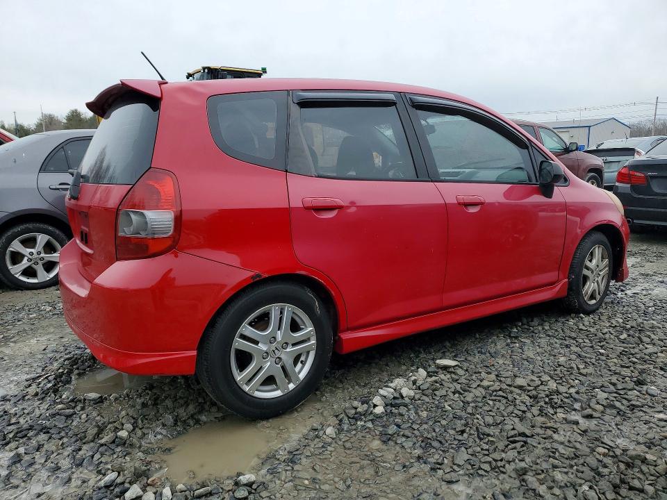 Photo 3 from auction – 2007 HONDA FIT with VIN JHMGD38637S007227