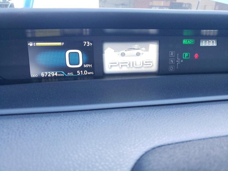 Photo 9 from auction – 2020 TOYOTA PRIUS with VIN JTDKARFU8L3119616